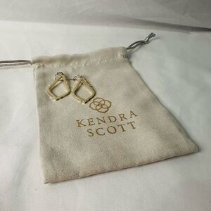 Kendra Scott Geometric Gold Earrings